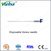 Instruments chirurgicaux jetables Veress Needle